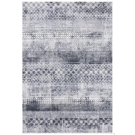Safavieh 3 x 3 ft. Amelia 700 Square Area Rug, Grey & Ivory ALA761F-3SQ